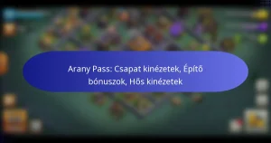 Read more about the article Arany Pass: Csapat kinézetek, Építő bónuszok, Hős kinézetek