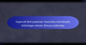 Read more about the article Supercell Bolt Jutalmak: Szezonális események, Különleges skinek, Bónusz zsákmány